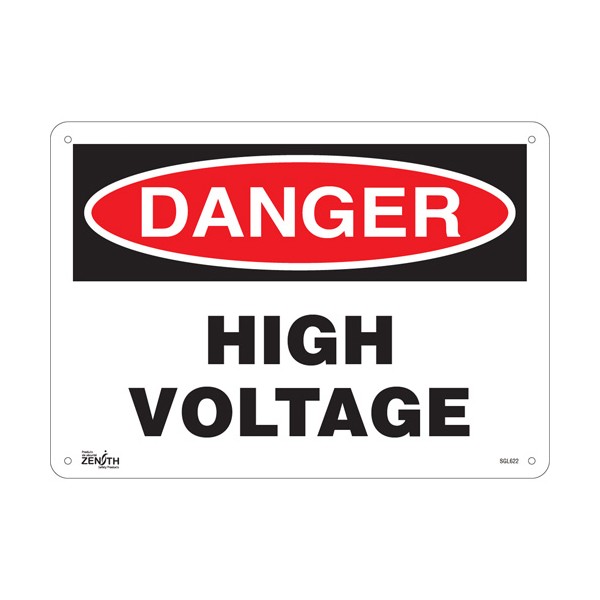 "High Voltage" Sign (SKU: SGL622)