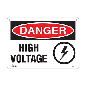 "High Voltage" Sign (SKU: SGL627)