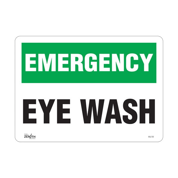 "Eye Wash" Sign (SKU: SGL722)