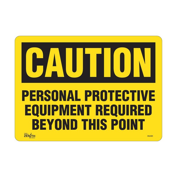 "Personal Protective Equipment Required" Sign (SKU: SGL922)