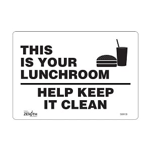 "This Is Your Lunchroom" Sign (SKU: SGM139)