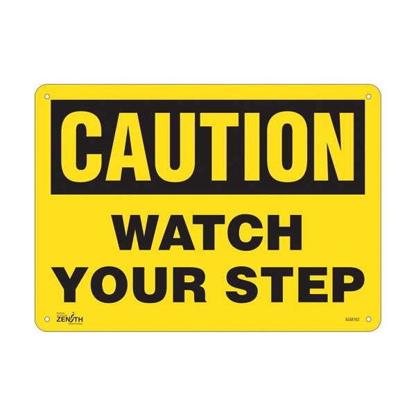 "Watch Your Step" Sign (SKU: SGM162)