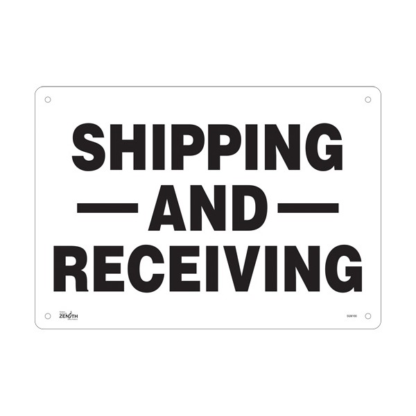 "Shipping And Receiving" Sign (SKU: SGM166)