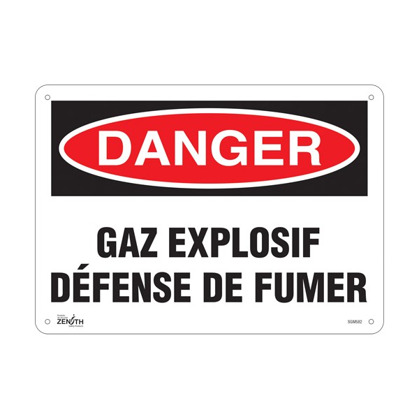 "Défense De Fumer" Sign (SKU: SGM582)