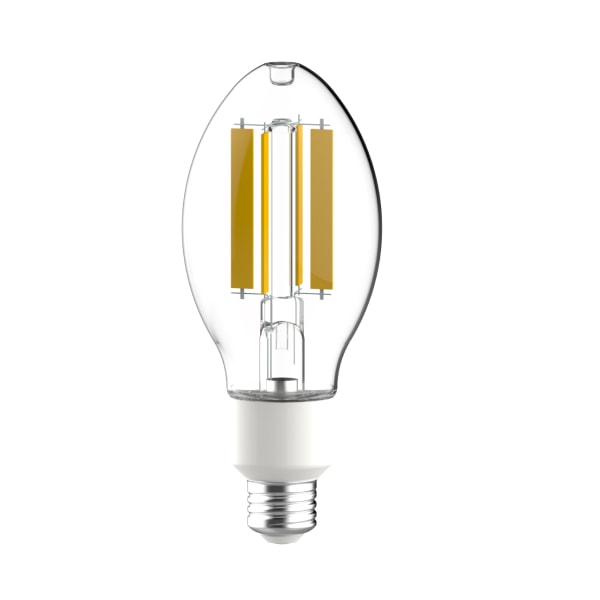 LED HID Replacement Filament Lamp 28W ED23.5 4000LM 80CRI 5000K 120-277V E26 (SKU: L28WED23-GC-850-U-E26)