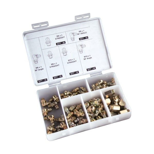 80-Piece Grease Fitting Sets (SKU: AC510)