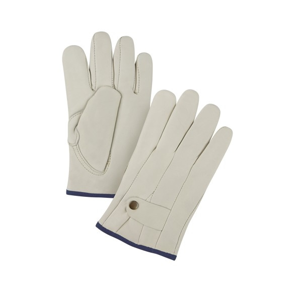 Grain Cowhide Ropers Fleece Lined Gloves (SKU: SFV190)