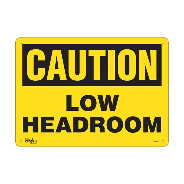 "Low Headroom" Sign (SKU: SGL693)