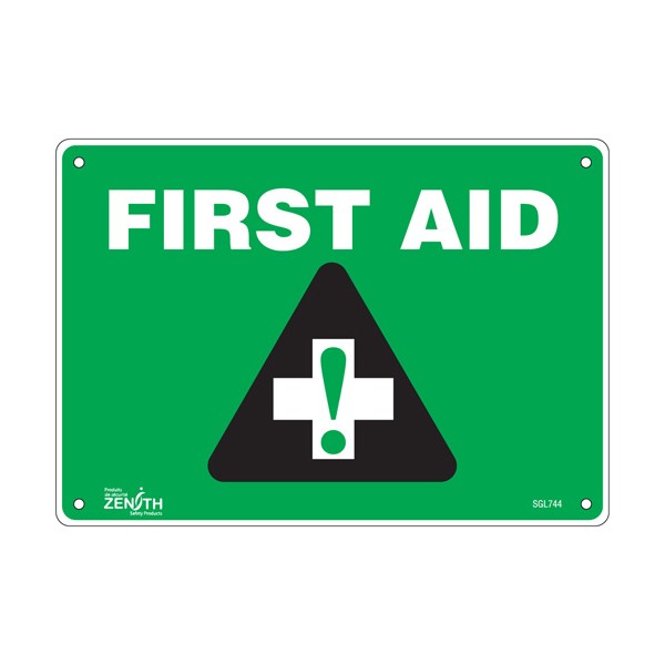 "First Aid" Sign (SKU: SGL744)