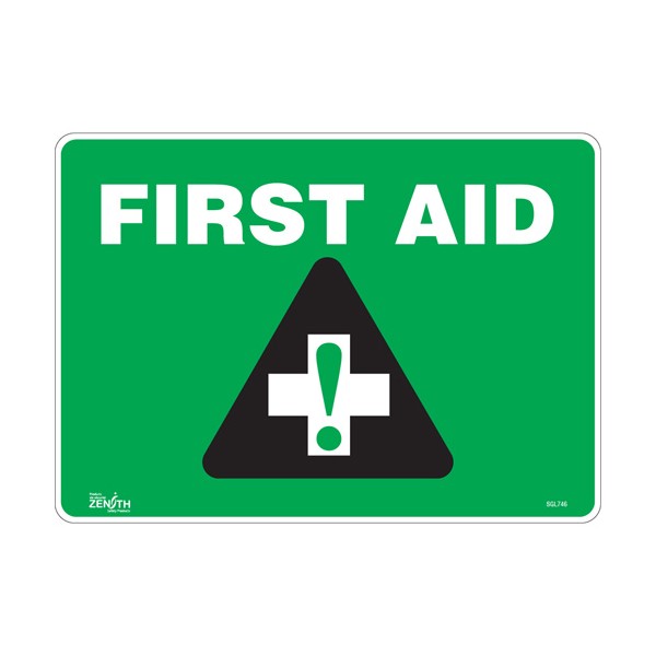 "First Aid" Sign (SKU: SGL746)