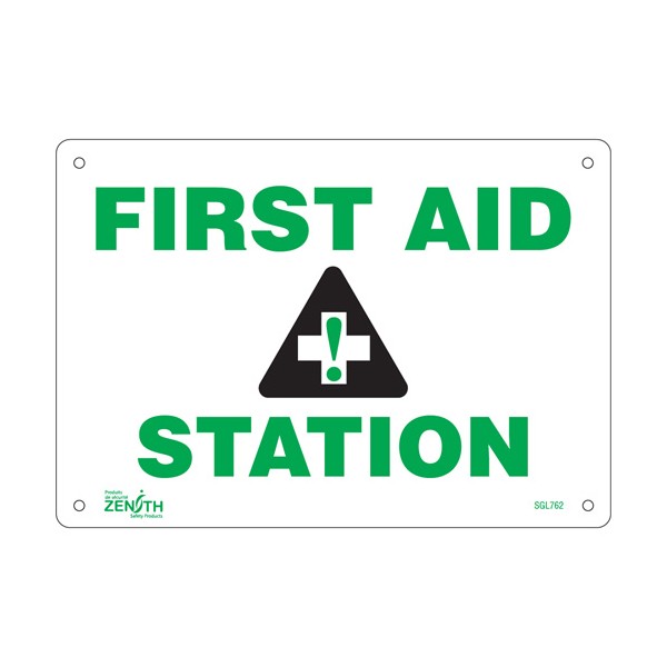 "First Aid Station" Sign (SKU: SGL762)