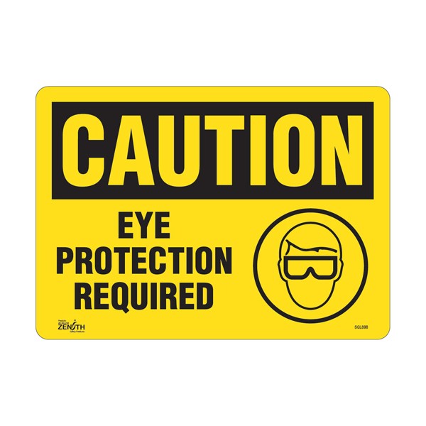 "Eye Protection Required" Sign (SKU: SGL898)