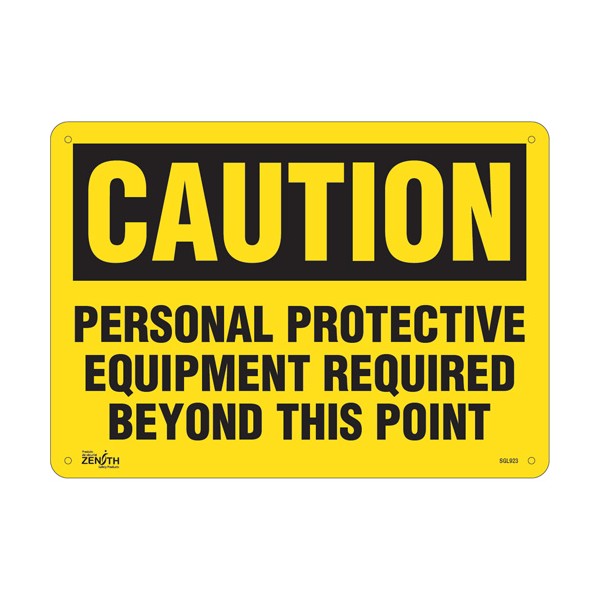 "Personal Protective Equipment Required" Sign (SKU: SGL923)