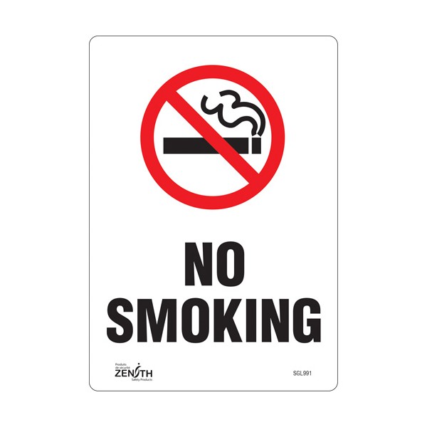 "No Smoking" Sign (SKU: SGL991)