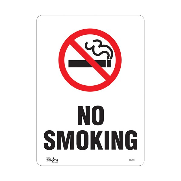 "No Smoking" Sign (SKU: SGL994)
