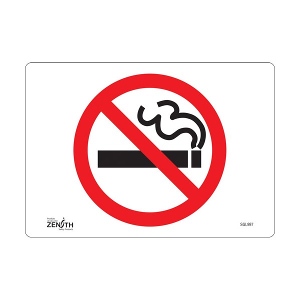 "No Smoking" Sign (SKU: SGL997)