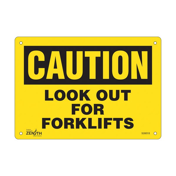 "Look Out For Forklifts" Sign (SKU: SGM018)