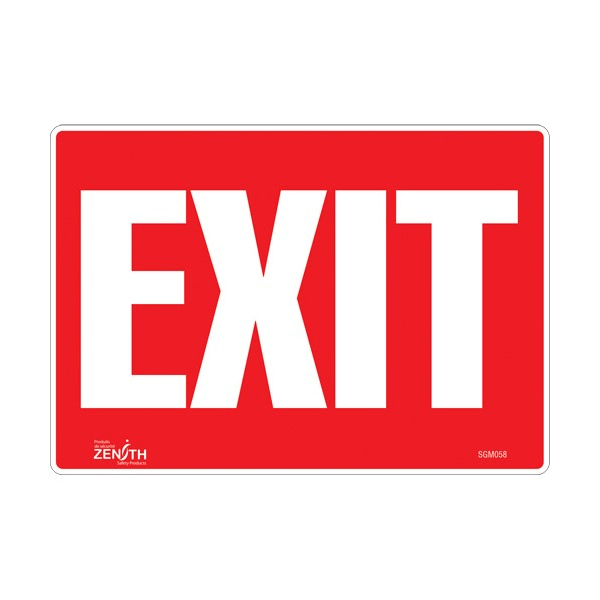 "Exit" Sign (SKU: SGM058)