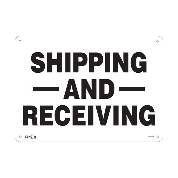 "Shipping And Receiving" Sign (SKU: SGM163)