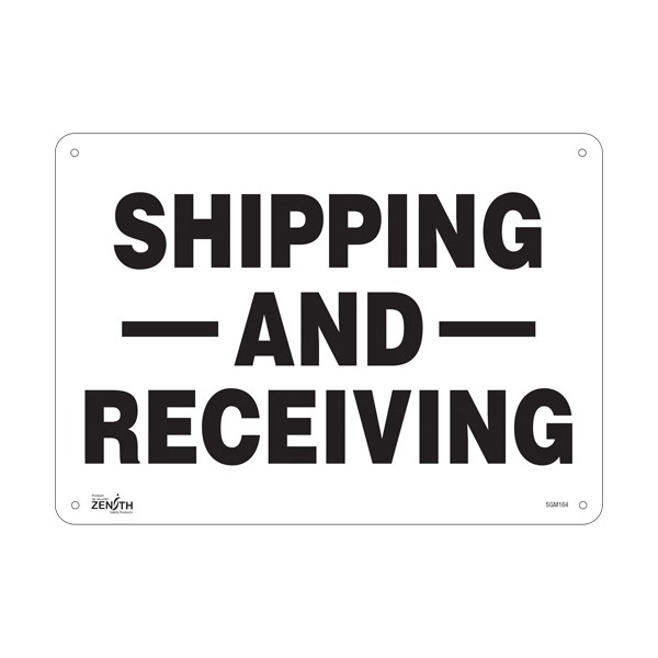"Shipping And Receiving" Sign (SKU: SGM164)