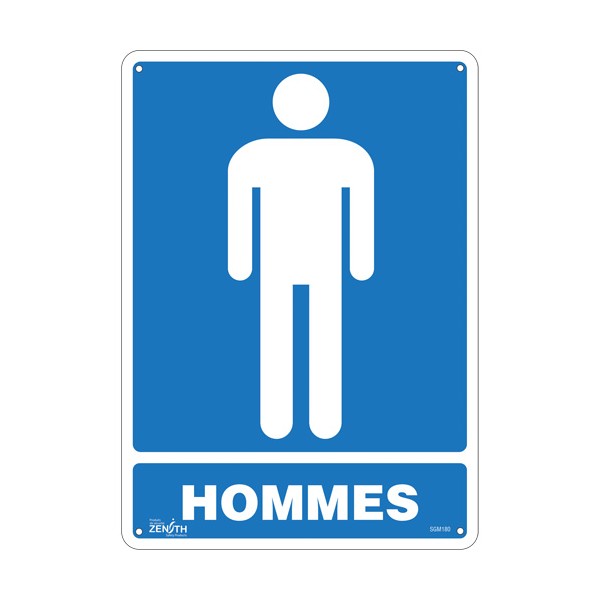 "Hommes" Sign (SKU: SGM180)