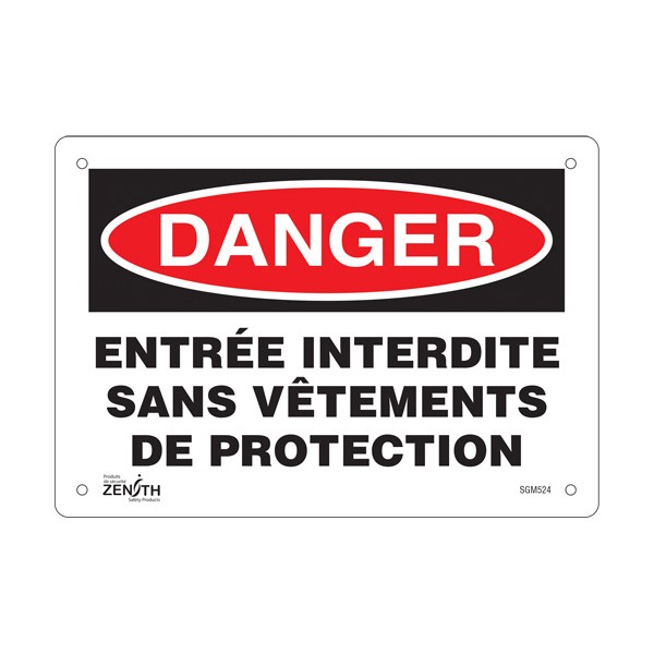 "Entrée Interdite" Sign (SKU: SGM524)