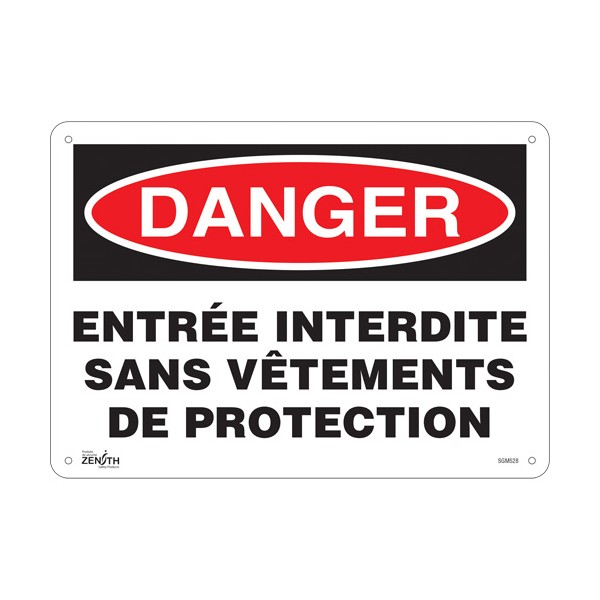 "Entrée Interdite" Sign (SKU: SGM528)