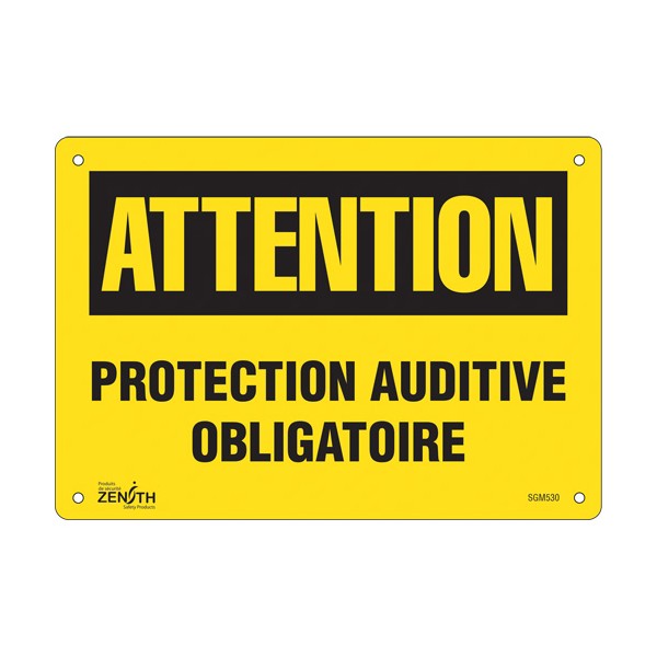"Protection Auditive Obligatoire" Sign (SKU: SGM530)