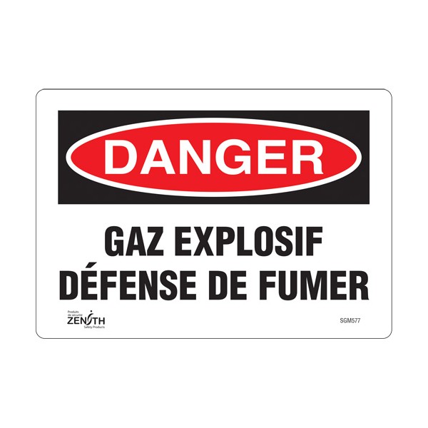 "Défense De Fumer" Sign (SKU: SGM577)