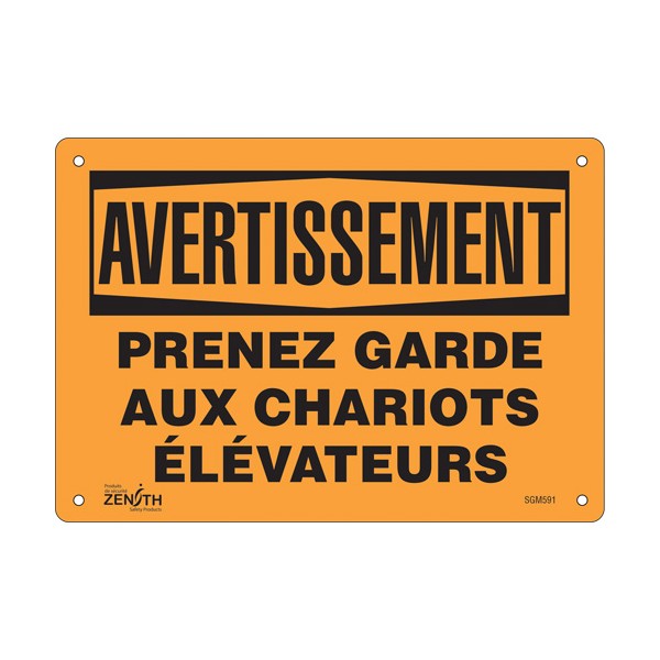 "Prenez Garde" Sign (SKU: SGM591)