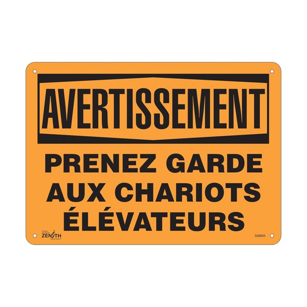 "Prenez Garde" Sign (SKU: SGM593)