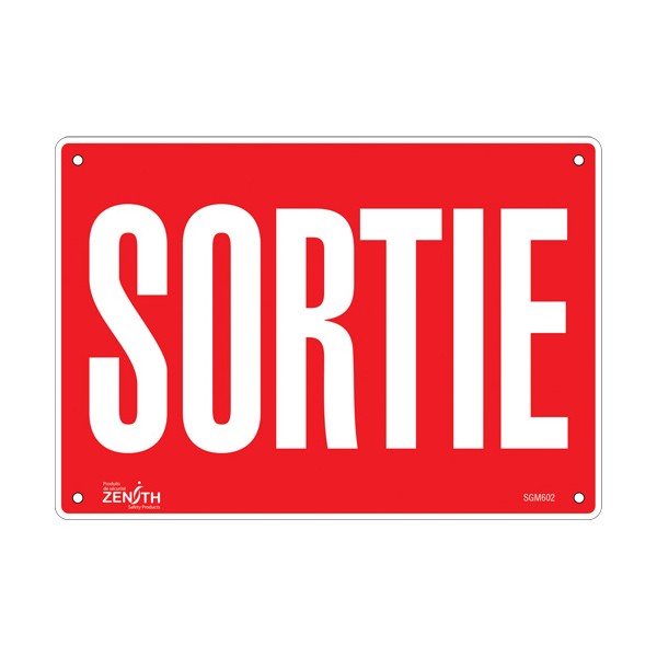 "Sortie" Sign (SKU: SGM602)