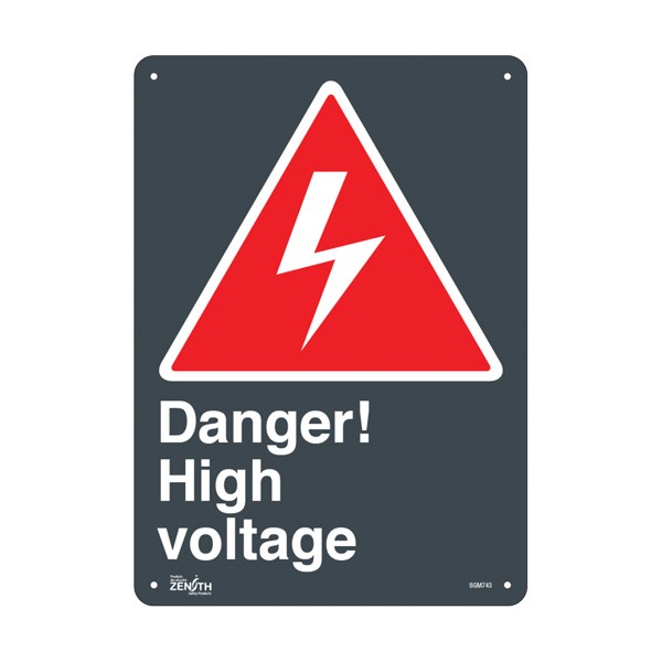"High Voltage" Sign (SKU: SGM743)