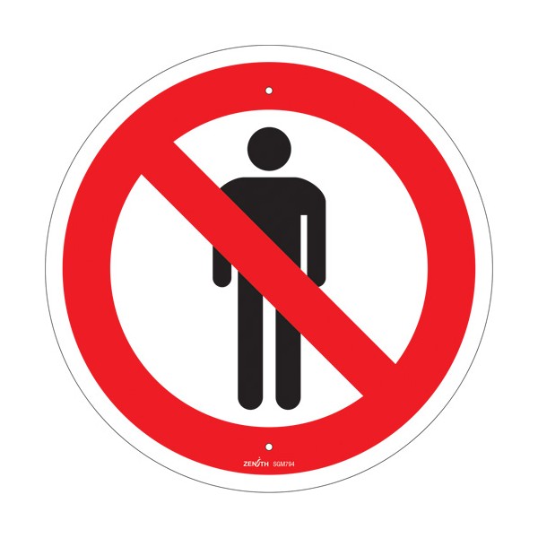 Do Not Enter CSA Safety Sign (SKU: SGM794)