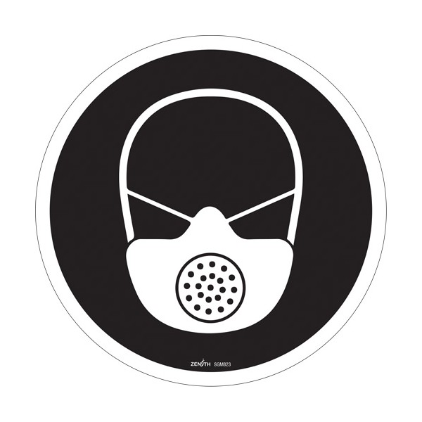 Respiratory Protection Required CSA Safety Sign (SKU: SGM823)