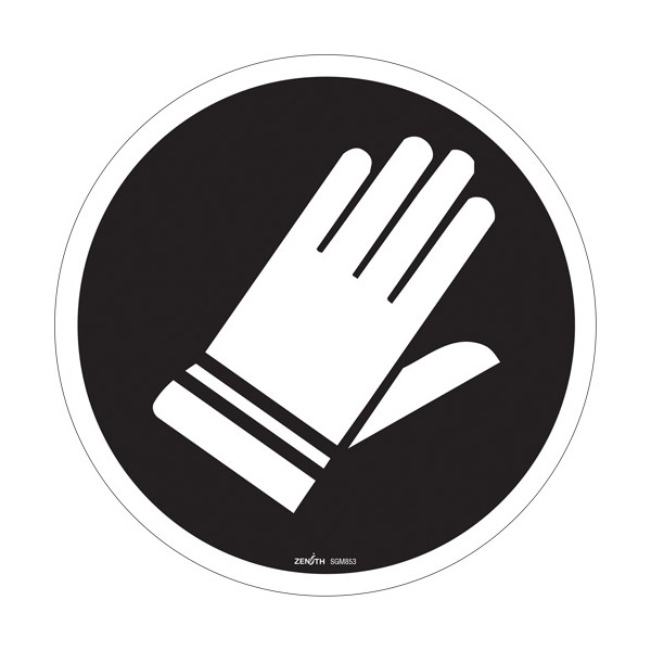 Hand Protection Required CSA Safety Sign (SKU: SGM853)