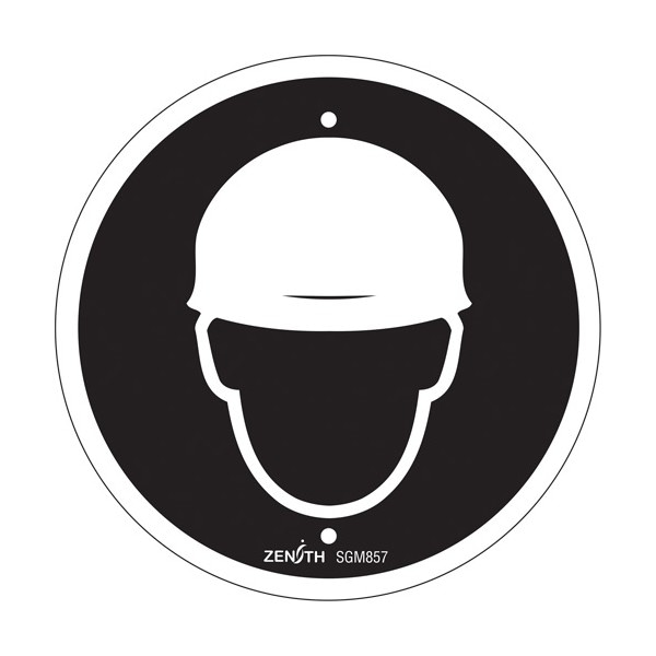 Hardhat Protection Required CSA Safety Sign (SKU: SGM857)