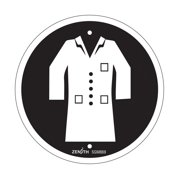 Lab Coat Required CSA Safety Sign (SKU: SGM869)