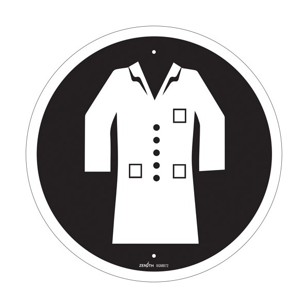 Lab Coat Required CSA Safety Sign (SKU: SGM872)