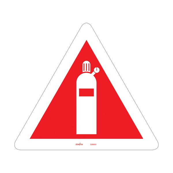 Compressed Gas CSA Safety Sign (SKU: SGM889)