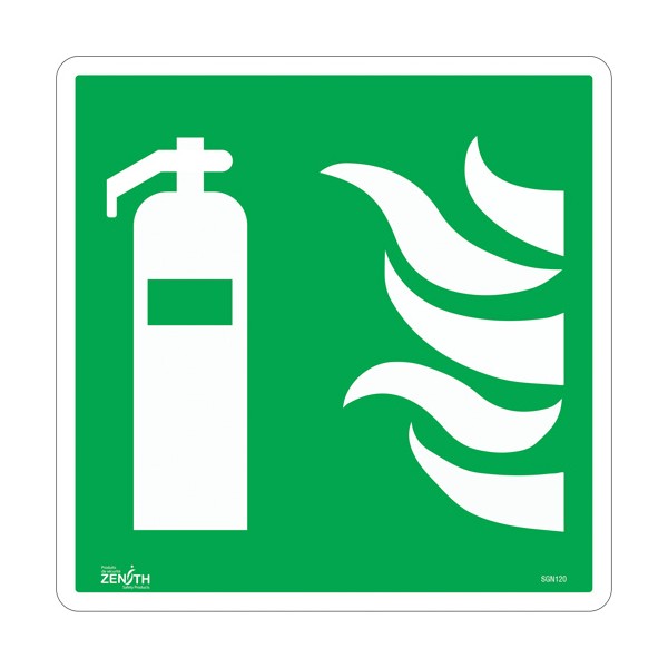 Fire Extinguisher CSA Safety Sign (SKU: SGN120)