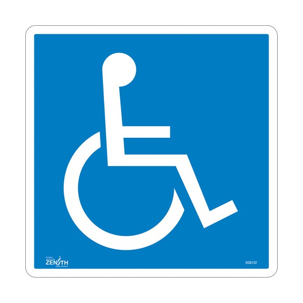 Handicap CSA Safety Sign (SKU: SGN132)