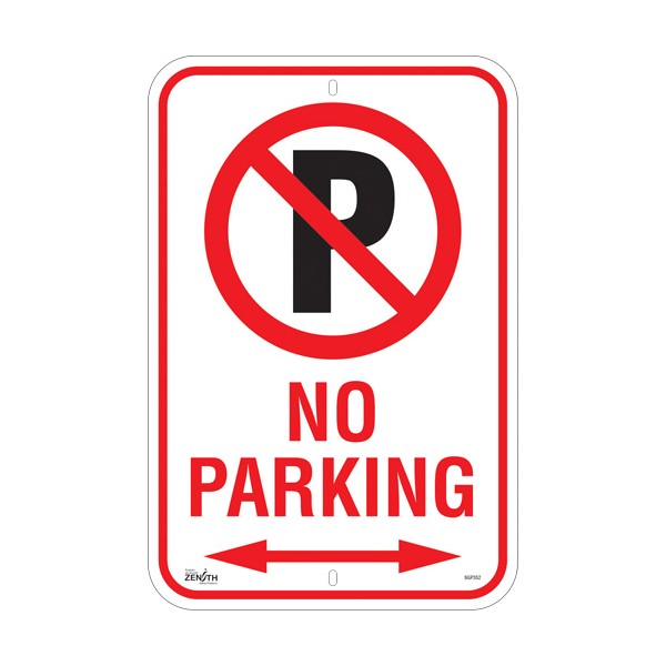 "No Parking" Sign (SKU: SGP352)