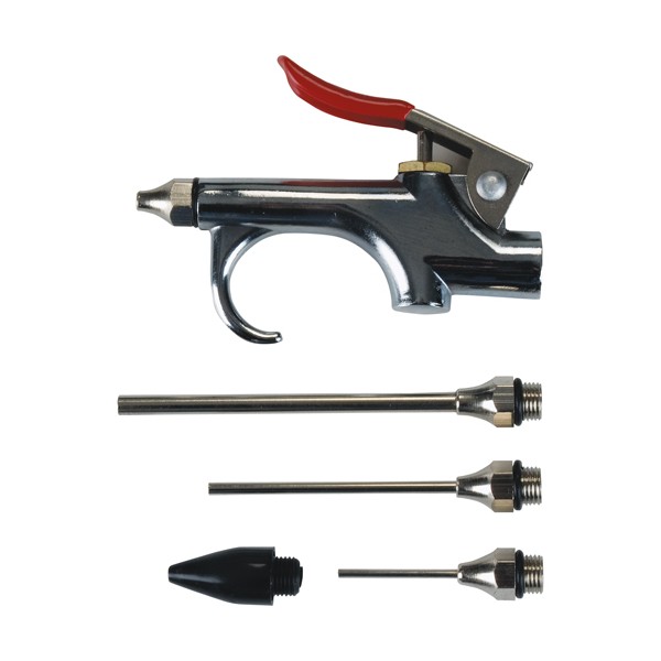 Blow Gun Kit with 5 Interchangeable Tips (SKU: TLZ147)