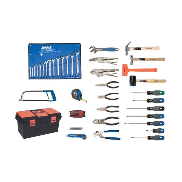 Deluxe Tool Set with Plastic Tool Box (SKU: TYP012)