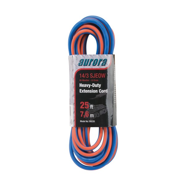 All-Weather TPE-Rubber Extension Cords with Light Indicator (SKU: XH235)