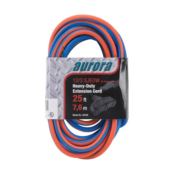 All-Weather TPE-Rubber Extension Cords with Light Indicator (SKU: XH238)