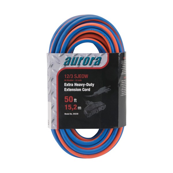 All-Weather TPE-Rubber Extension Cords with Light Indicator (SKU: XH239)