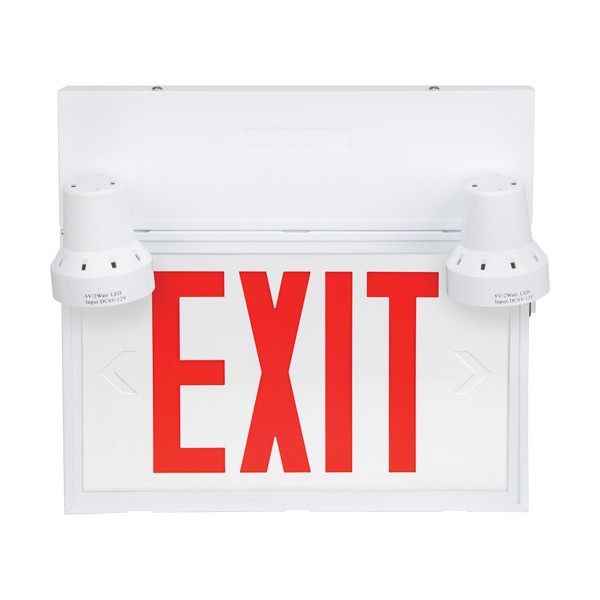 Exit Sign with Security lights (SKU: XI789)